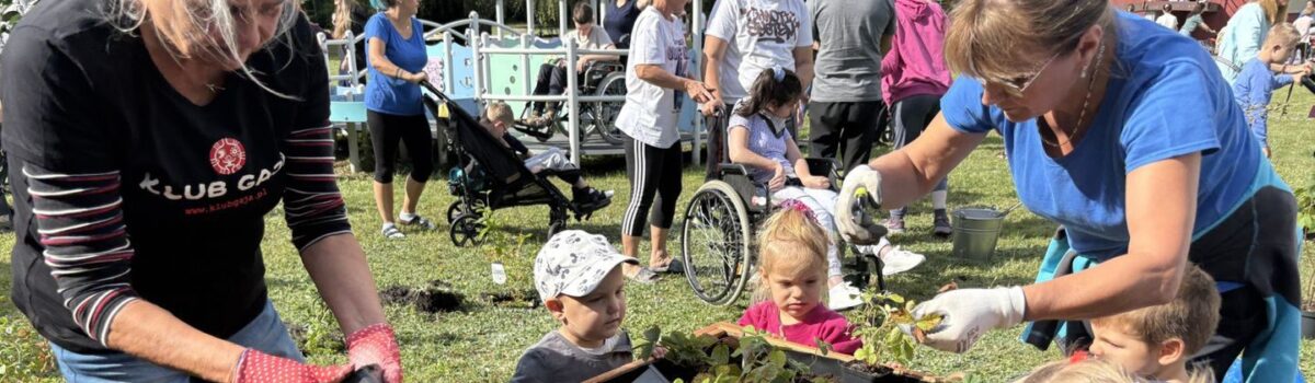 Ogrody dla przyrody i społeczności w Mesznej i Bielsku-Białej